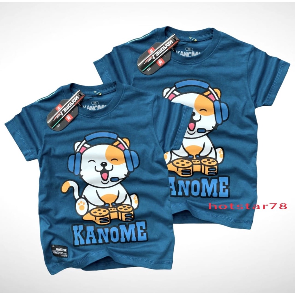 Baju Kaos Distro Anak Laki Laki 1-12 Tahun Bahan Cotton 30s