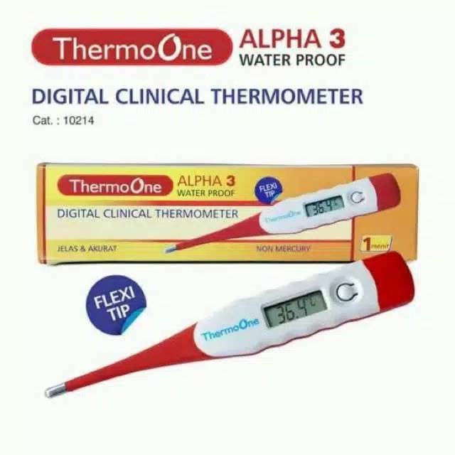 TERMOMETER / THERMOONE / ALAT PENGUKUR SUHU TUBUH KETIAK DIGITAL ALPHA 1 ALPHA 2 ALPHA 3 FLEXIONE - ONEMED