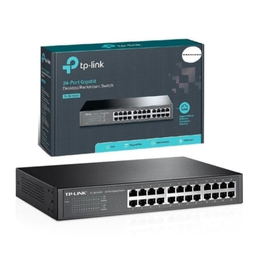 Tp-link TL-SG1024D 24 Port Gigabit Desktop Rackmount Switch SG1024D