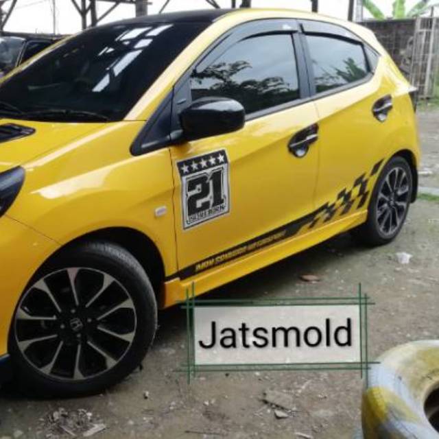 Carnival yellow Sideskirt all new brio