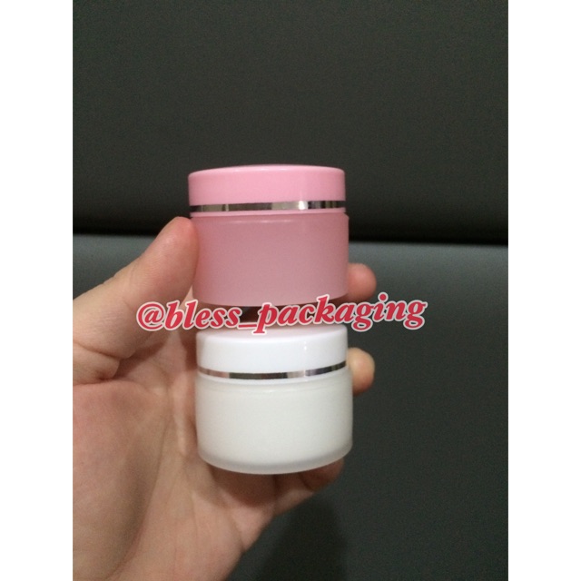 Pot cream acrylic 15 gram/ pot krim 15 gr/ tempat krim 15 gr
