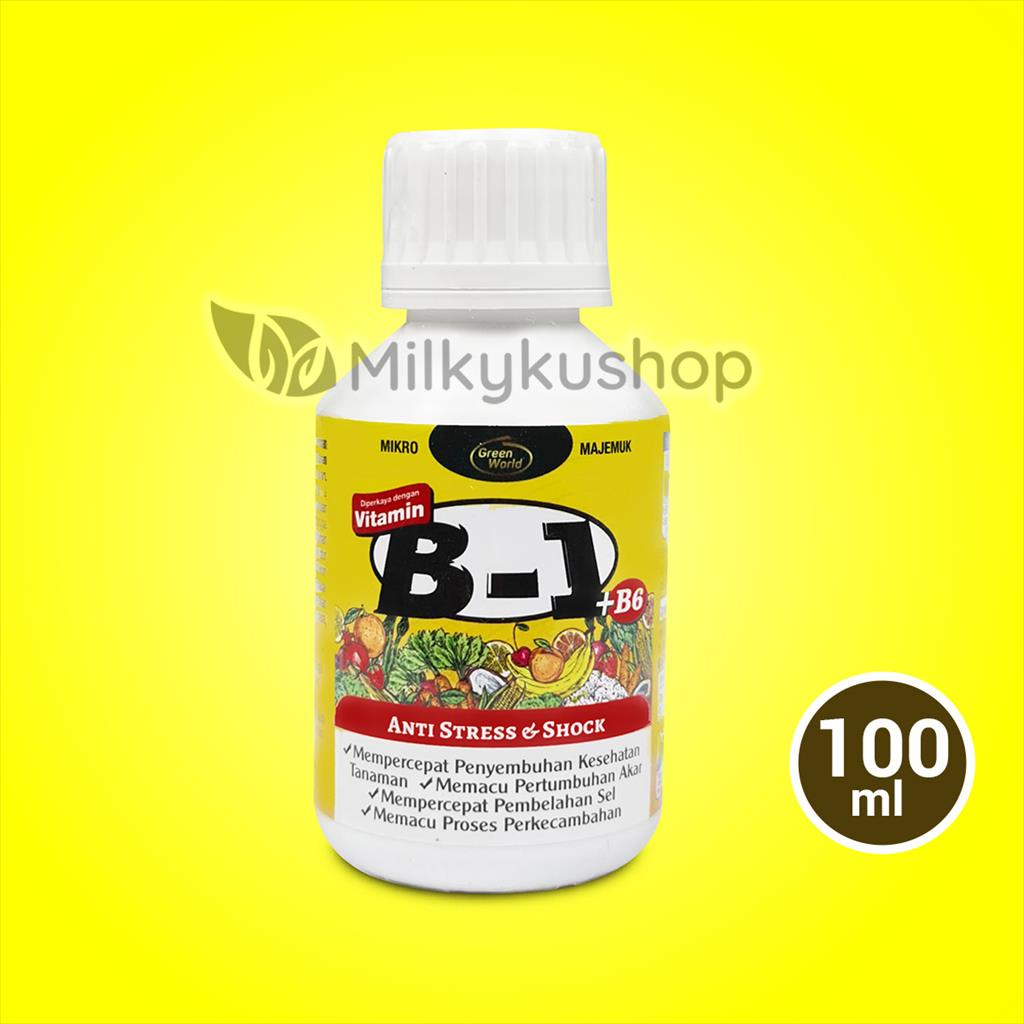 VITAMIN B1 + B6 GREEN WORLD 100 ML ANTI STRESS TANAMAN