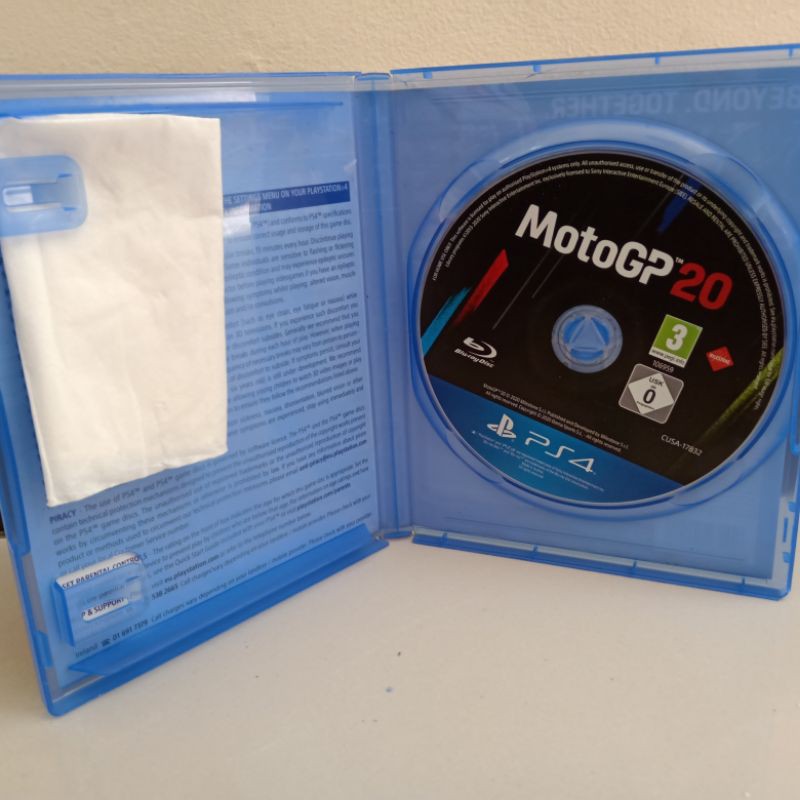 Kaset MotoGP 20 ps4 - Moto GP 20 kaset motogp20 ps 4 motor balapan GP20 cd bd playstation 4 racing