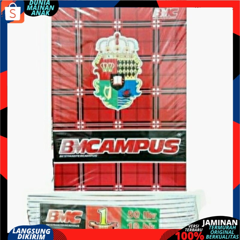 BUKU TULIS BM CAMPUS 36 LEMBAR UKURAN BOXY 1PCS TERMURAH  Best Seller