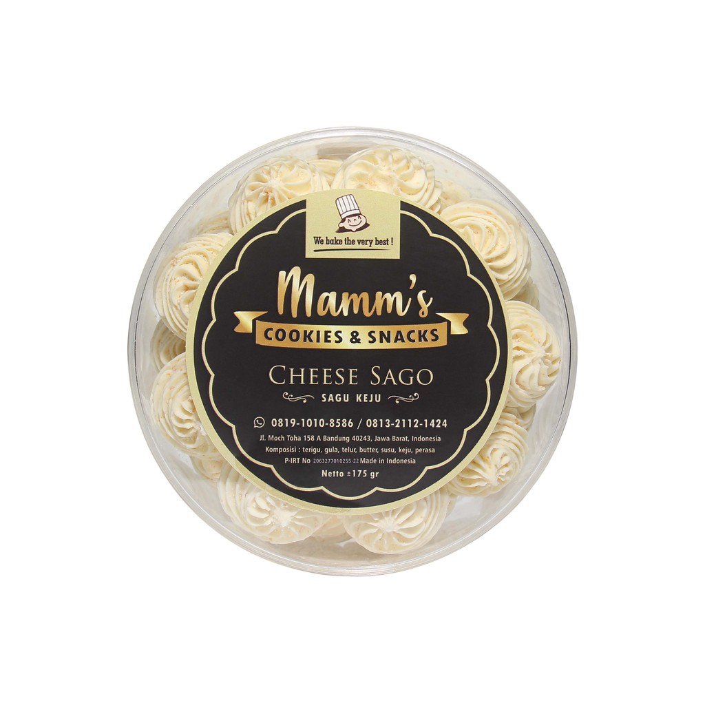 

Sagu Keju KECIL Cheese Sago Kue Kering Paket Toples Parcel Lebaran Natal Imlek Murah Mammscookies