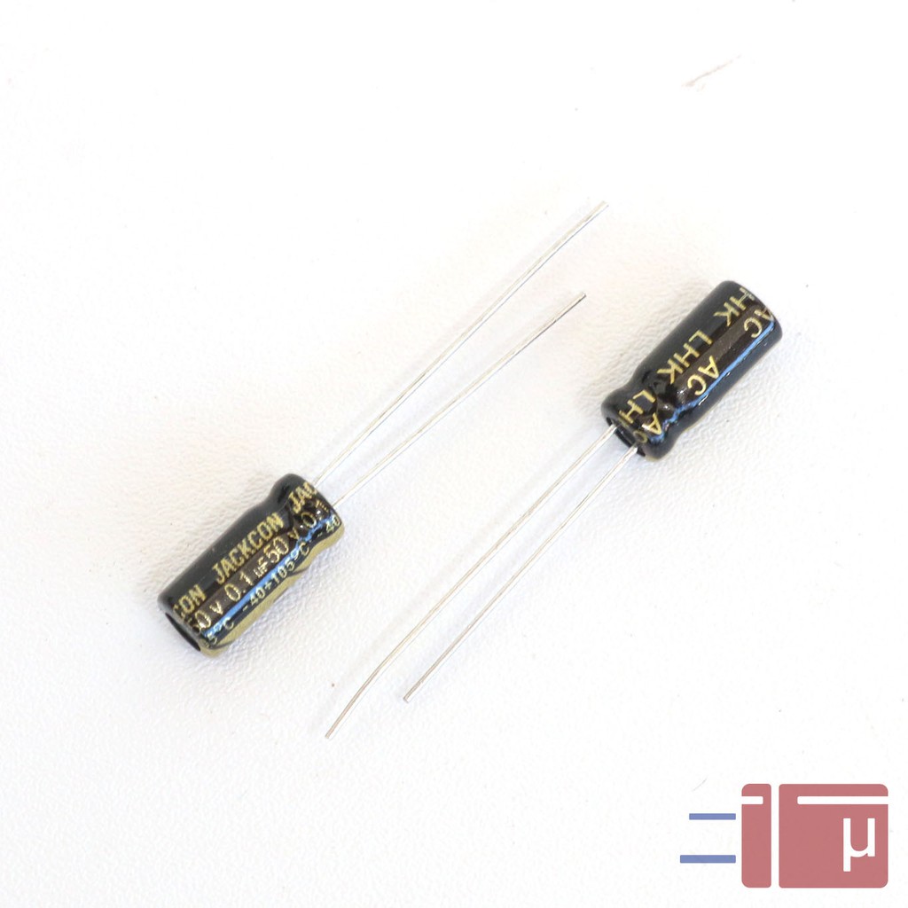 x10 Elco 0.1uf 50V Jackcon Original Taiwan