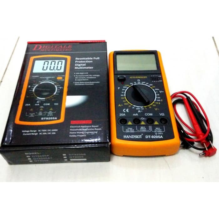 Digital Multimeter DT9205A
