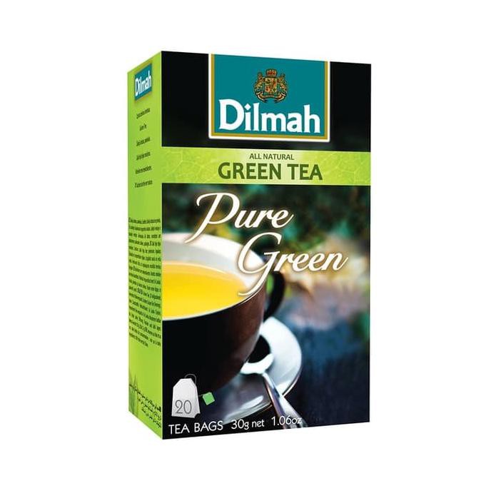 

Teh Dilmah No Envelope 20 sachet Puregreen TERLENGKAP