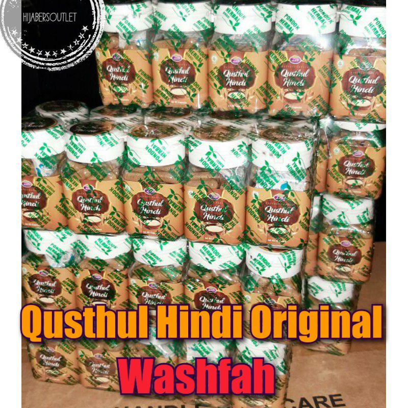 Qusthul Hindi Kapsul isi 45 Original Washfah Quds Al Hind Hindi extract
