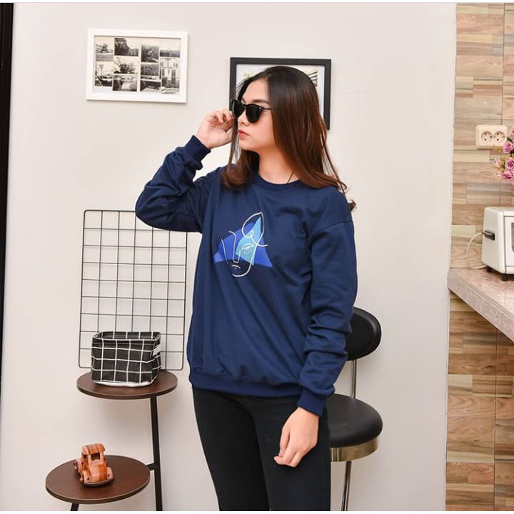 Sweater Pria/Wanita Berkualitas - Zora Face