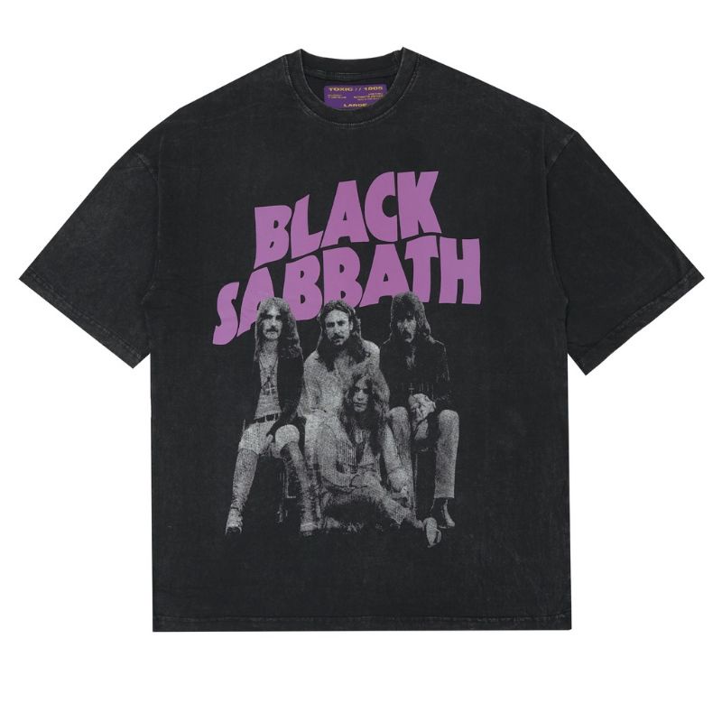 TSHIRT TOXIC1805 BLACK SABBATH BLACK PREMIUM