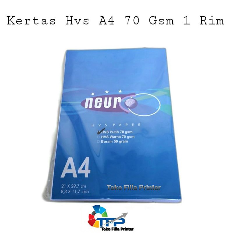 

Kertas Hvs A4 70 Gsm 1 Rim
