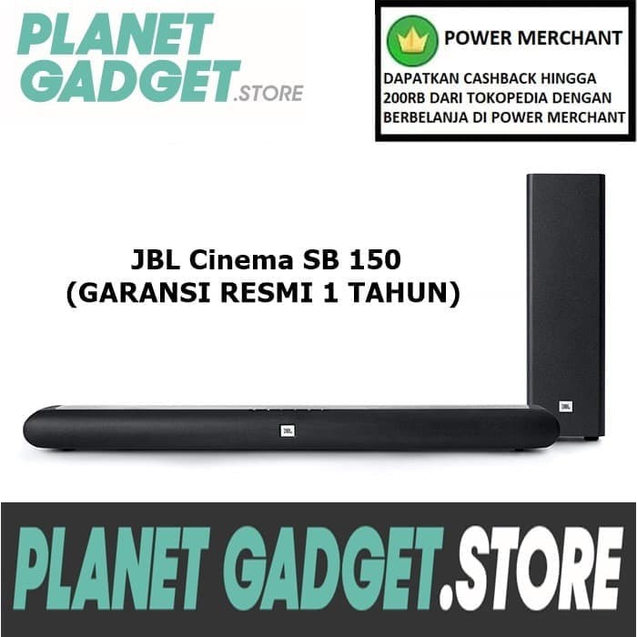 JBL Cinema SB150 Soundbar Garansi Resmi 1 Tahun