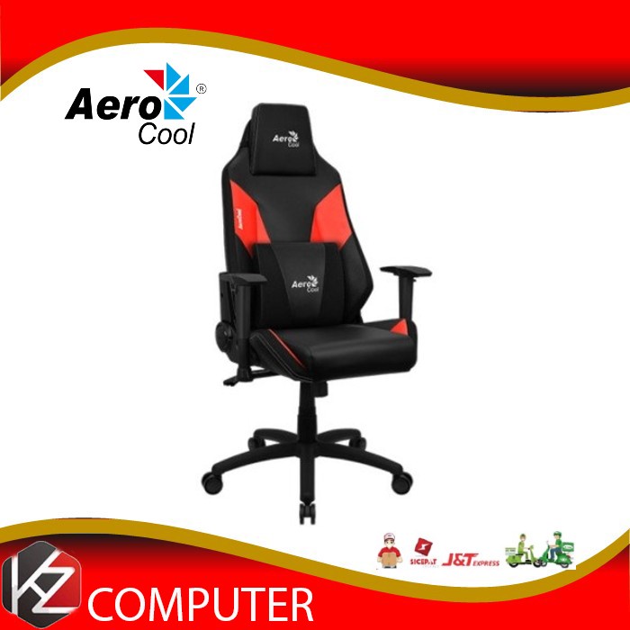 AeroCool Admiral Gaming Chair - CHAMPION RED