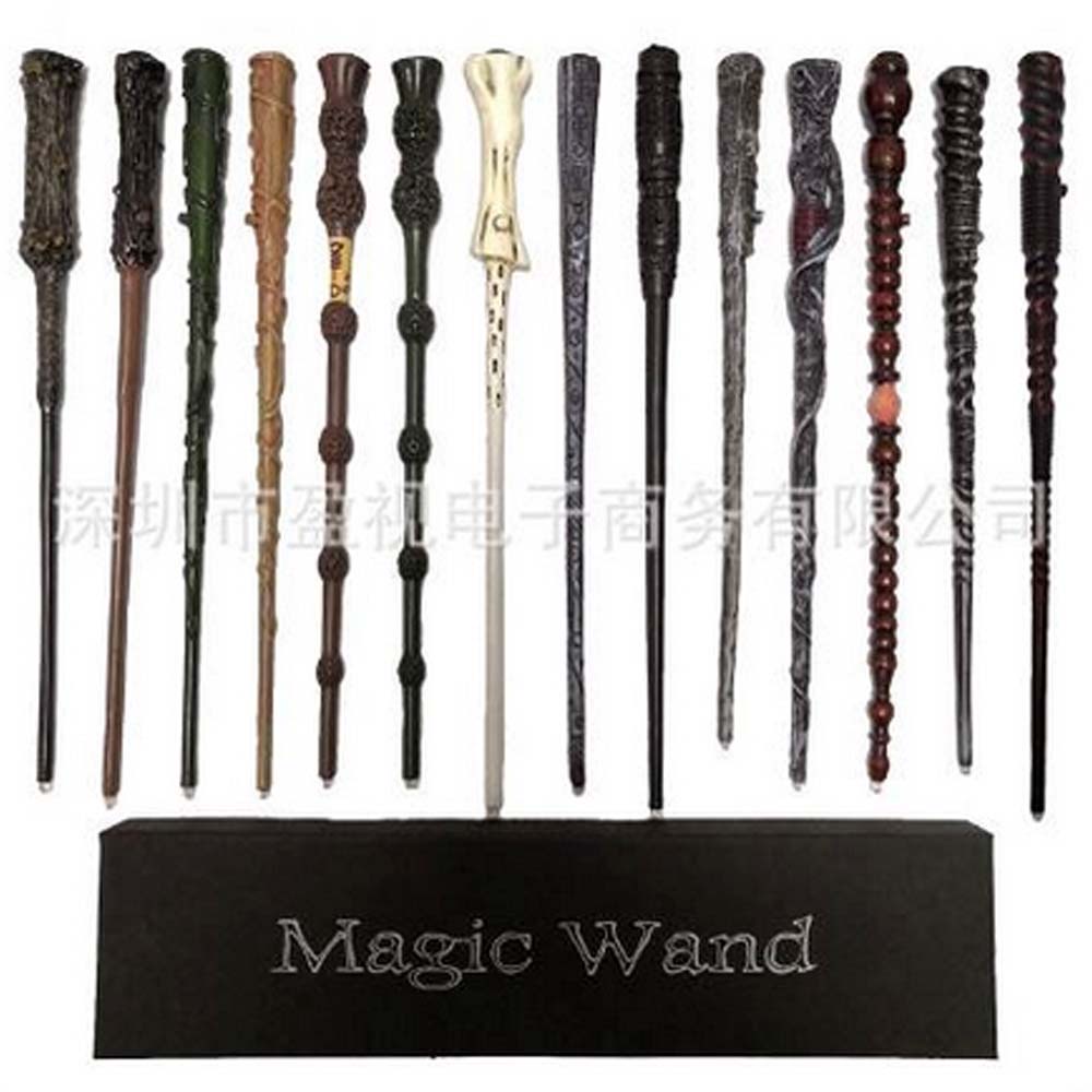 Tongkat Sihir box Harry Potter LED lampu bisa nyala+ box magic wand wands penyihir