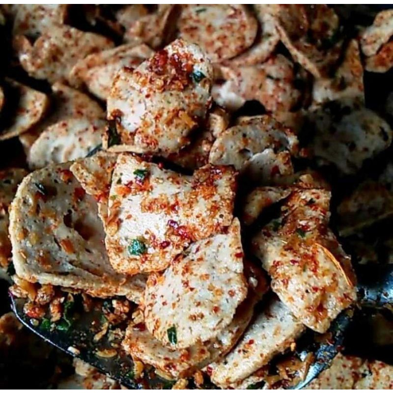

kripik basreng pedas daun jeruk
