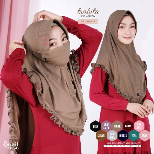 HIJAB INSTANT TSABITA ORI AHFILL DAN FARRAH HIJAB