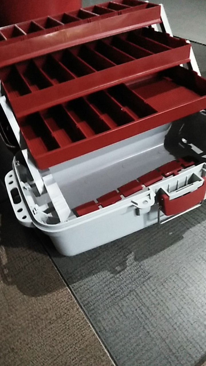 Kotak Penyimpanan Mt 300 - Victory Smart Box - Red/white