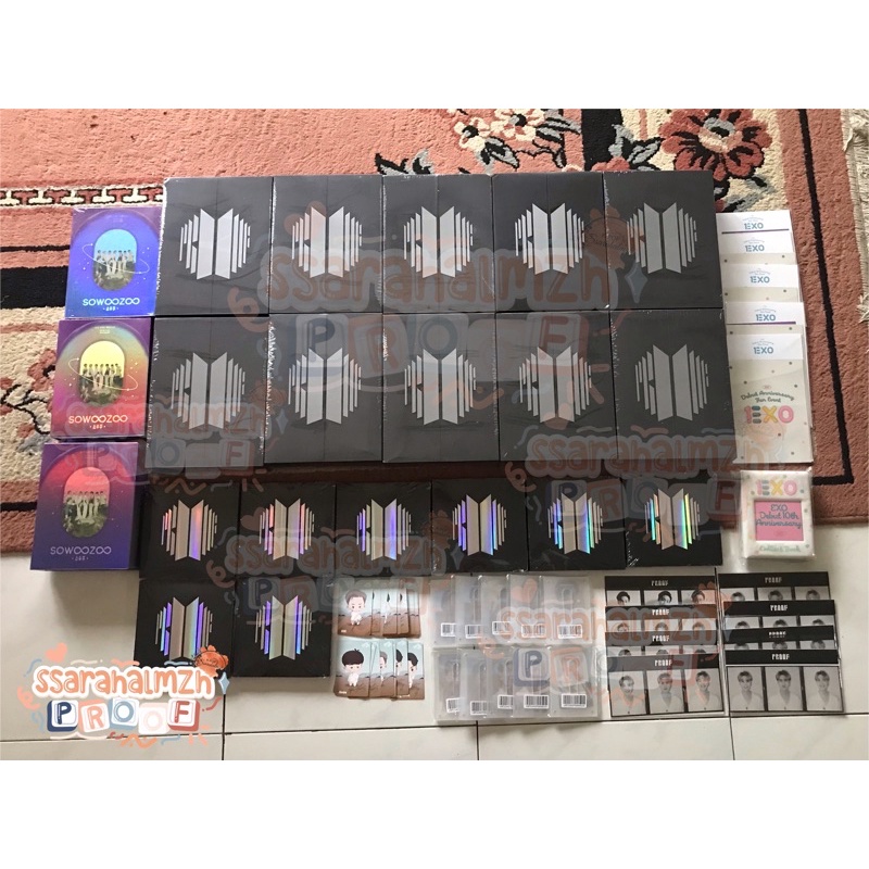 [READY STOCK] BTS PROOF ALBUM Weverse dan ktown4u benefit photocard rpc standard compact