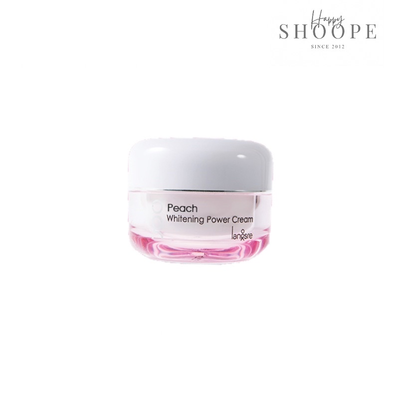 Langsre Peach Whitening Power Cream 50g ORIGINAL - HS