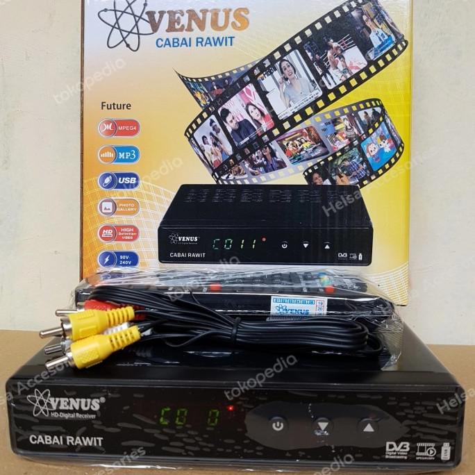 Set Top Box DVB-T2 Venus Cabai Rawit