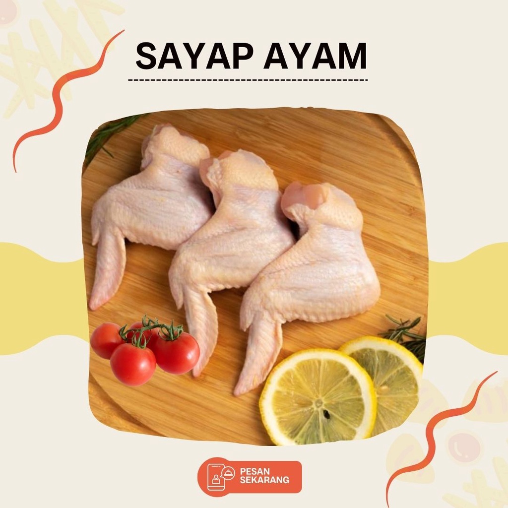 

SAYAP AYAM/AYAM POTONG 1KG TERMURAH