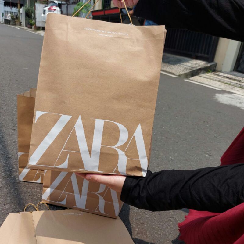 

mc PAPER BAG ZRA UK 25x32CM