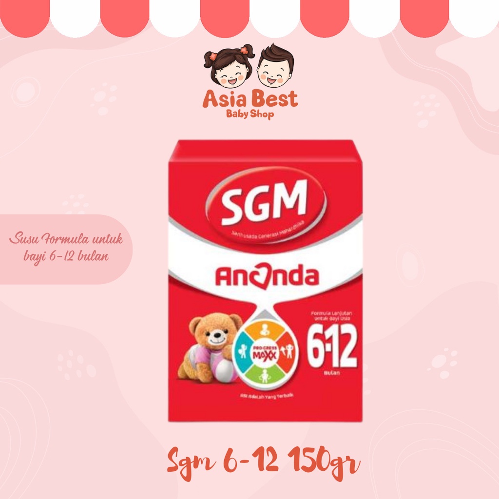 SGM Ananda 2 (150gr) Susu Formula untuk bayi 6-12 bulan