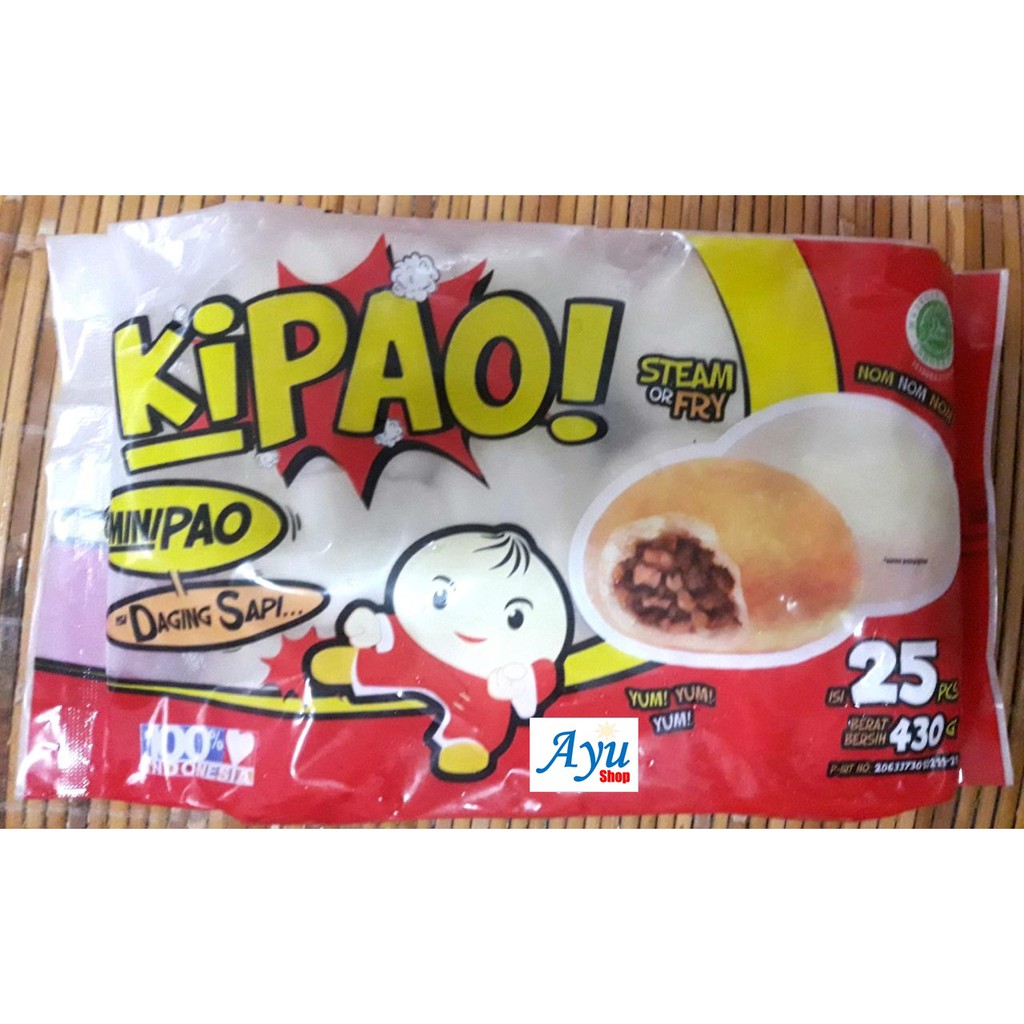 

kiPAO Sapi 430gr (isi 25)