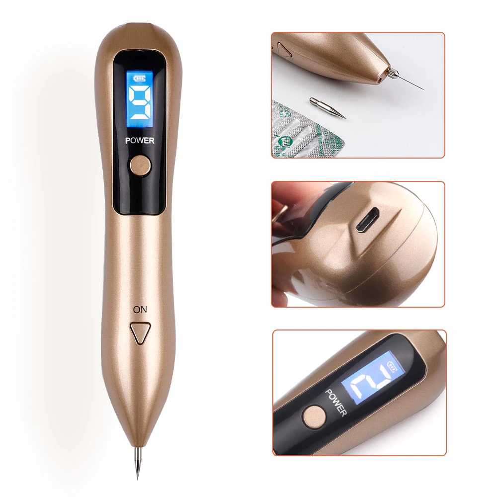 Laser Pembunuh Bakteri Pen Laser Plasma Penghilang Jerawat Dark Spot Wajah Iebilif - JT75