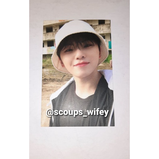 Woozi bucket hat Henggarae Interpark / Yes24