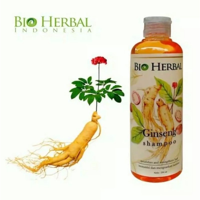 BIO HERBAL GINSENG SHAMPO ORIGINAL BPOM - SHAMPO GINSENG BIO HERBAL