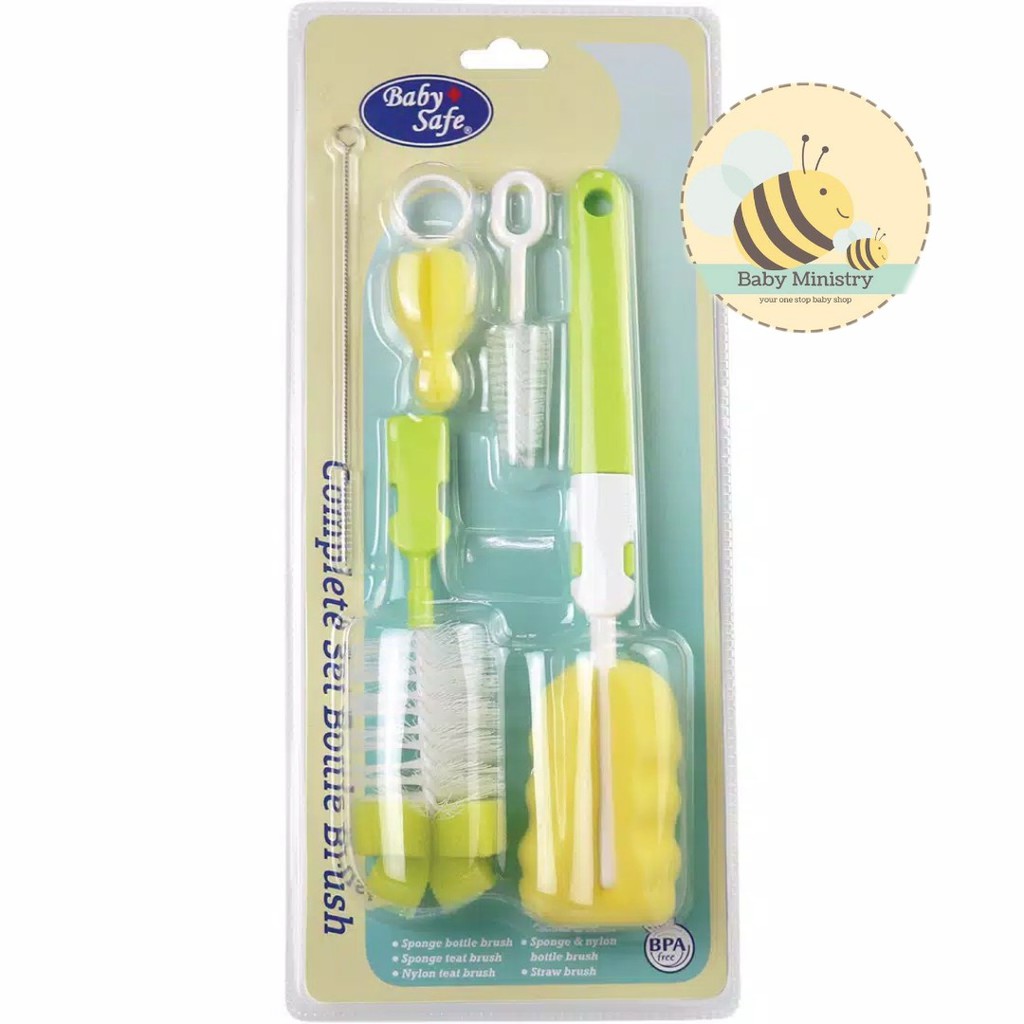 Baby Safe - Complete Set Brush/Sikat Botol / SIKAT BOTOL BABYSAFE