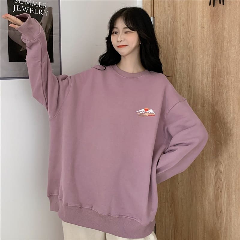 Sweater basic Lazy big size 2021/ Sweater wanita jumbo 2021/ Sweater oversize terbaru size L-XL-XXL / sweater wanita korean style / sweater oversize /Sweater wanita kekinian / sweater wanita terbaru 2021 / Sweater remaja wanita