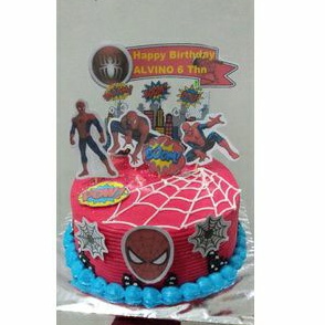 

KUE TART SPIDERMAN KUE TART KARAKTER KUE ULANG TAHUN KUE TART ANAK