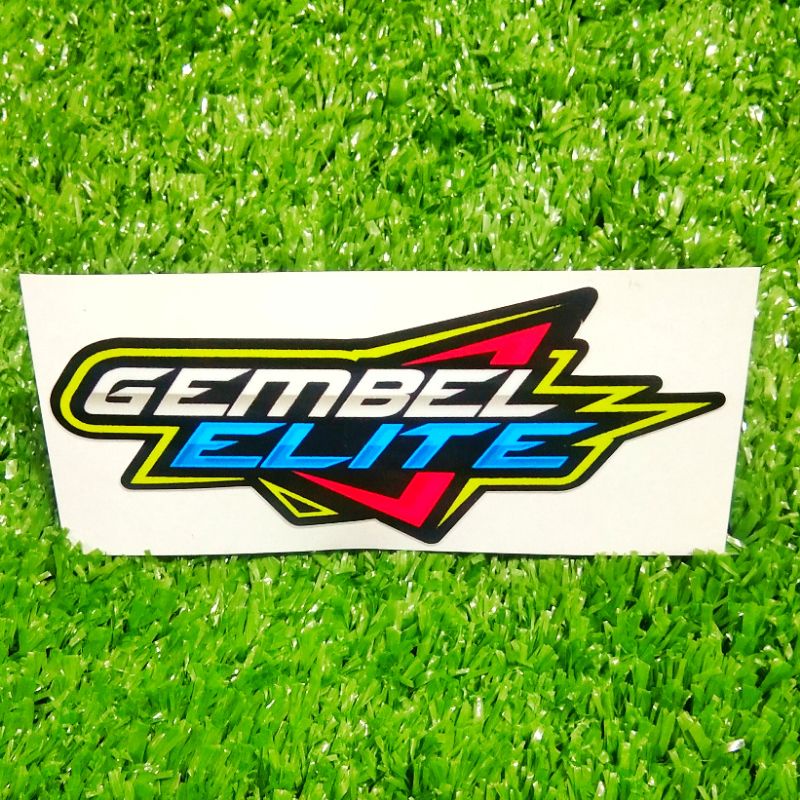 sticker # gembel elit