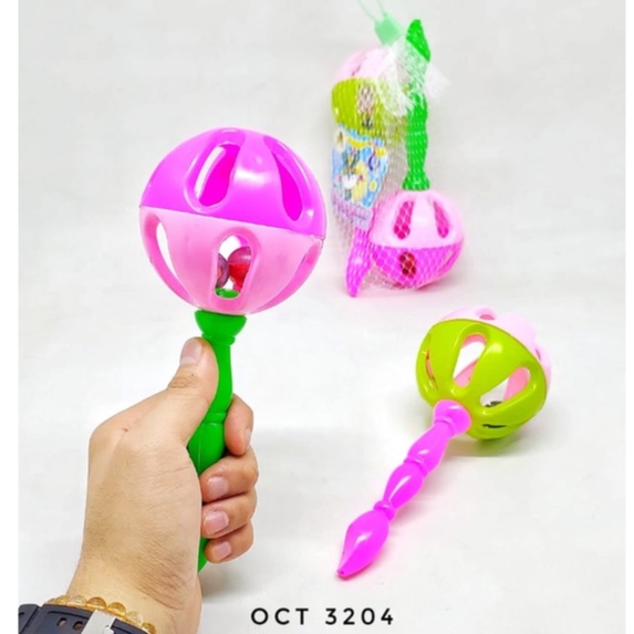 MAINAN BAYI / KERINCINGAN BAYI / RATTLE TOYS MURAH ISI 2 PCS