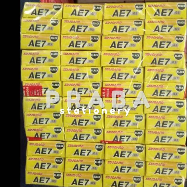 

Pulpen Standard AE7 0.5 Hitam PROMO MURAH