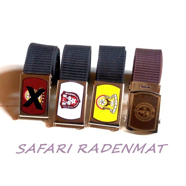 Ikat/Tali Pinggang SD SMP Pramuka Polos / Baju Sekolah / BAJU SAFARI RADENMAT