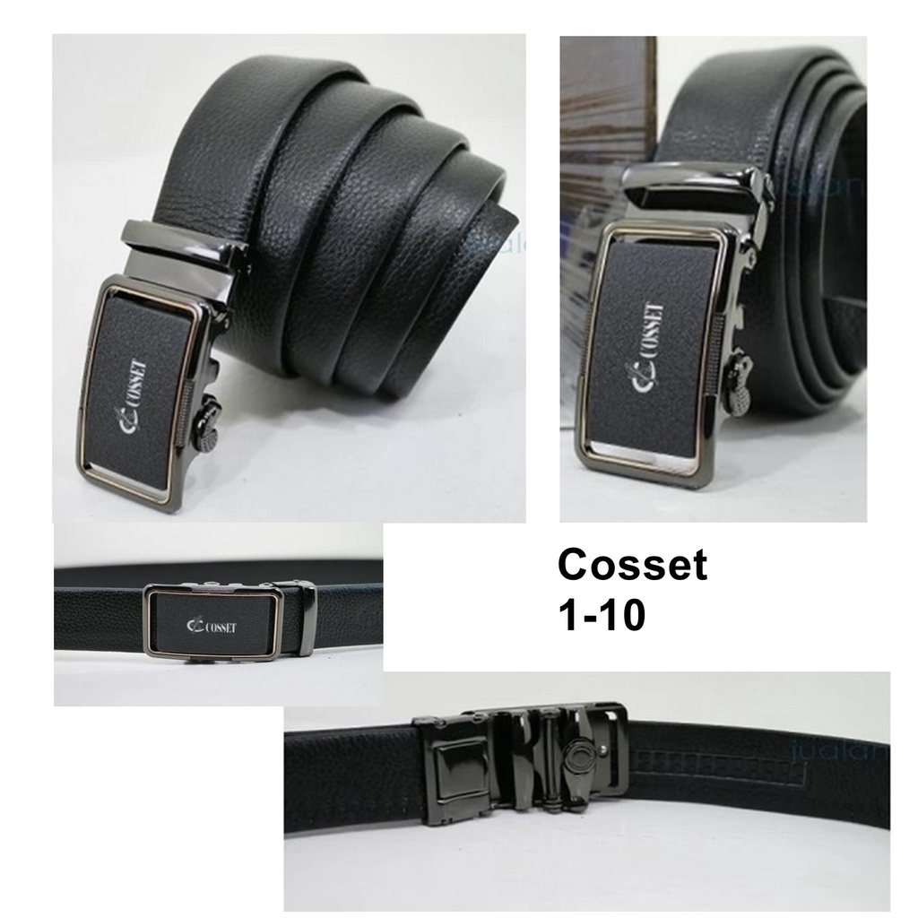 SABUK / Ikat pinggang asli kulit COWO import COSSET 110 RL3 RL13 RL12