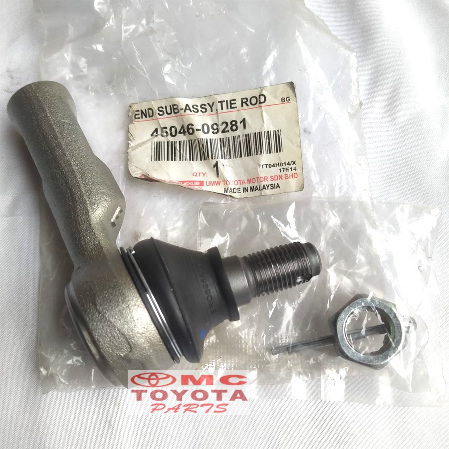 Tierod Tie Rod Toyota Fortuner Hilux 45046-09281