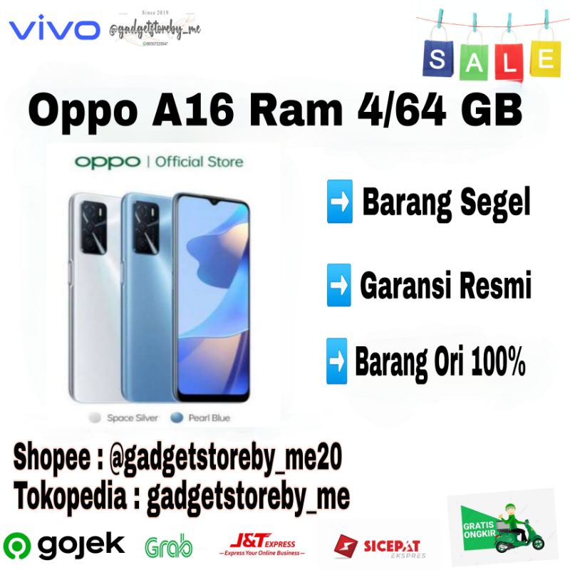 OPPO A16 Ram 4/64