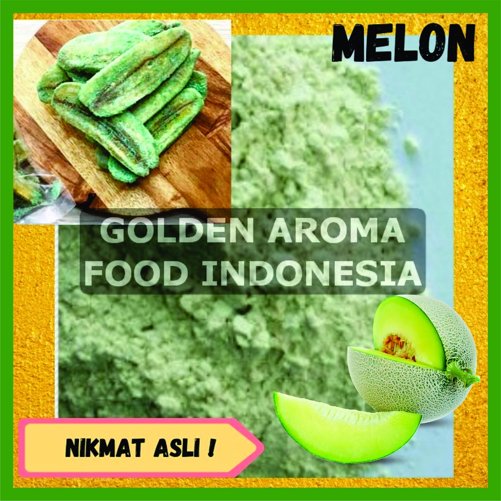 

Jual Bumbu Tabur Bubuk Tabur Manis Sweet Seasoning Powder Rasa MELON 100 gr, Topping Rasa Melon Berbagai Makanan Manis, Sensasi Nikmat Rasa Manis MELON, Halal, TerFavorit Pencinta Kuliner, Kekinian, Bikin Nagih, Variasi Aneka Makanan dan Dessert