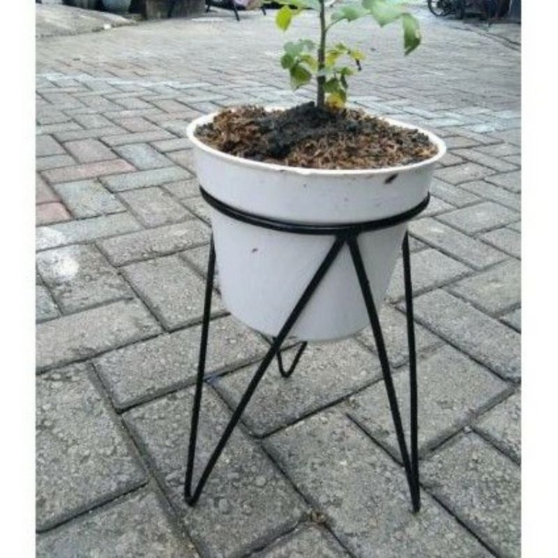 sanding pot bunga murah,standing pot bunga,dudukan pot bunga,standing pot besi