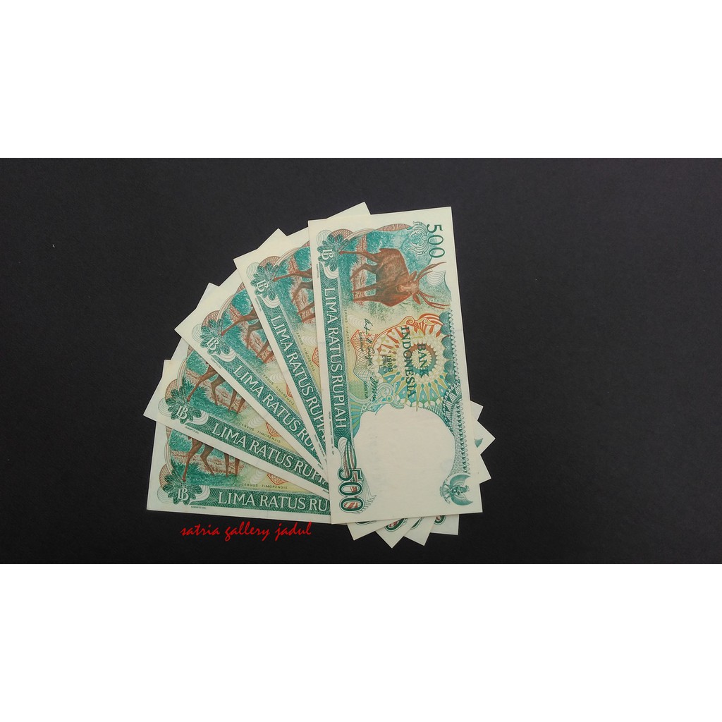 Rp 500 Rupiah 1988 UNC 'RUSA'