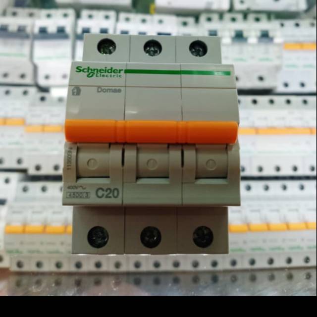 MCB20A SCHNEIDER 3 PHASE