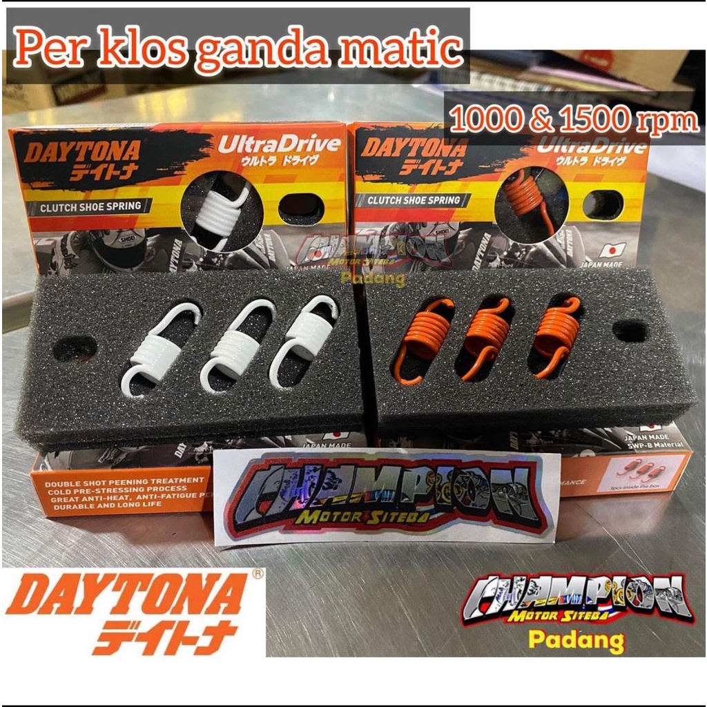 PER KLOS GANDA MATIC DAYTONA 1000RPM 1500RPM BEAT VARIO MIO NMAX PCX