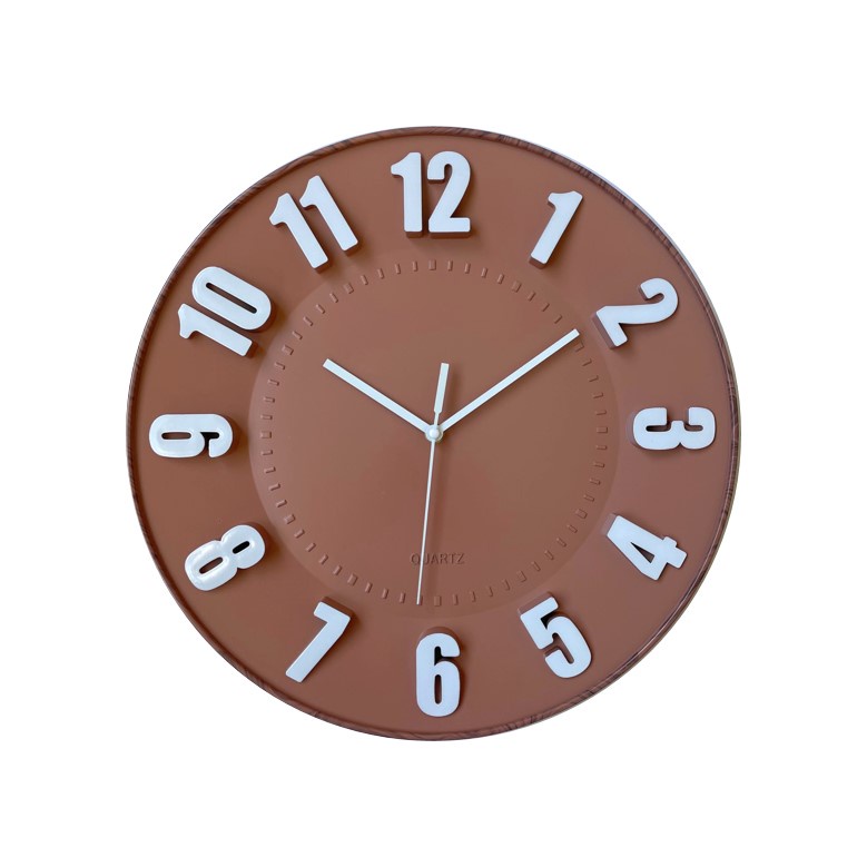 Jam Dinding Aesthetic 40cm Jam Dekorasi Pajangan Dinding Minimalis Free Baterai