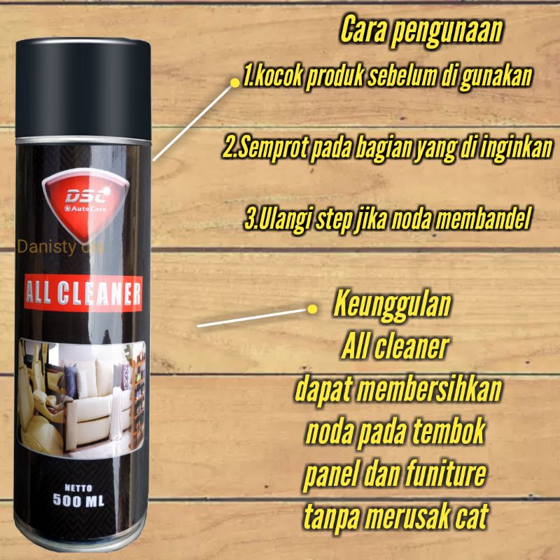 All clear foam pembersih sepatu plafon mobil sofa interior pembersih serbaguna 400 ml