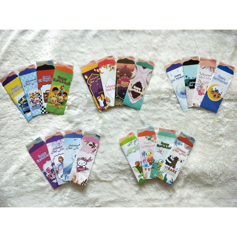 

Amplop Mini Amplop Lebaran Motif Kartun Lucu Gambar Unik harga / pcs min beli 10 pcs